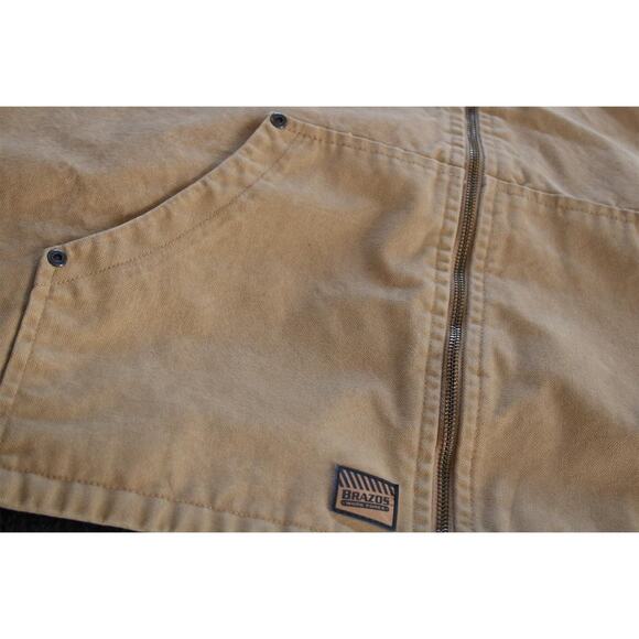 Khaki tan brazos fleece lined - Picture 7 of 7